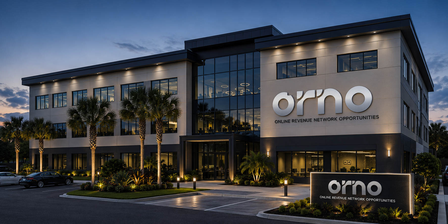 Orno LLC office at 555 Winderley Place, Maitland, Florida